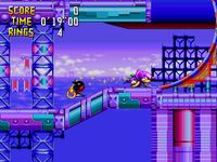 une photo d'Ã©cran de Knuckles Chaotix sur Sega Megadrive 32X